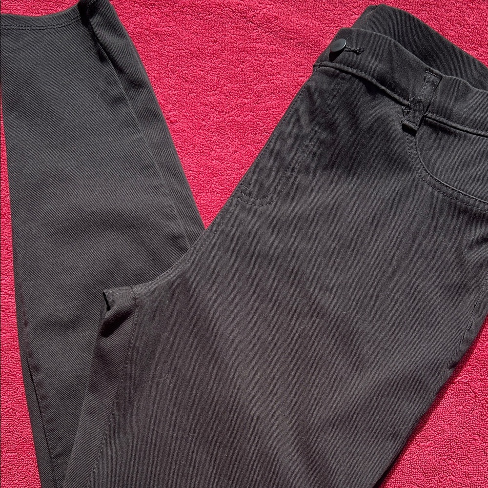 Time and Tru Black Denim Pants. Size 12/14.